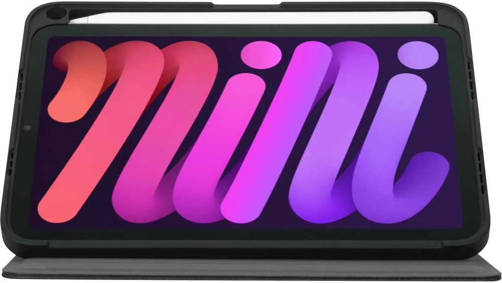 TARGUS CLICKIN DĖKLAS, skirtas IPAD MINI 6 Juodas
