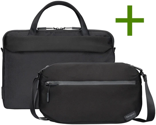 Targus | Work+ 3-in-1 Tech Brief | Briefcase | Juodas