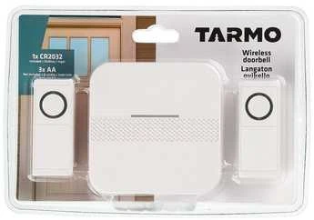 Skambutis durų bevielis (2vnt mygtukų) 30 melodijų Tarmo 606449