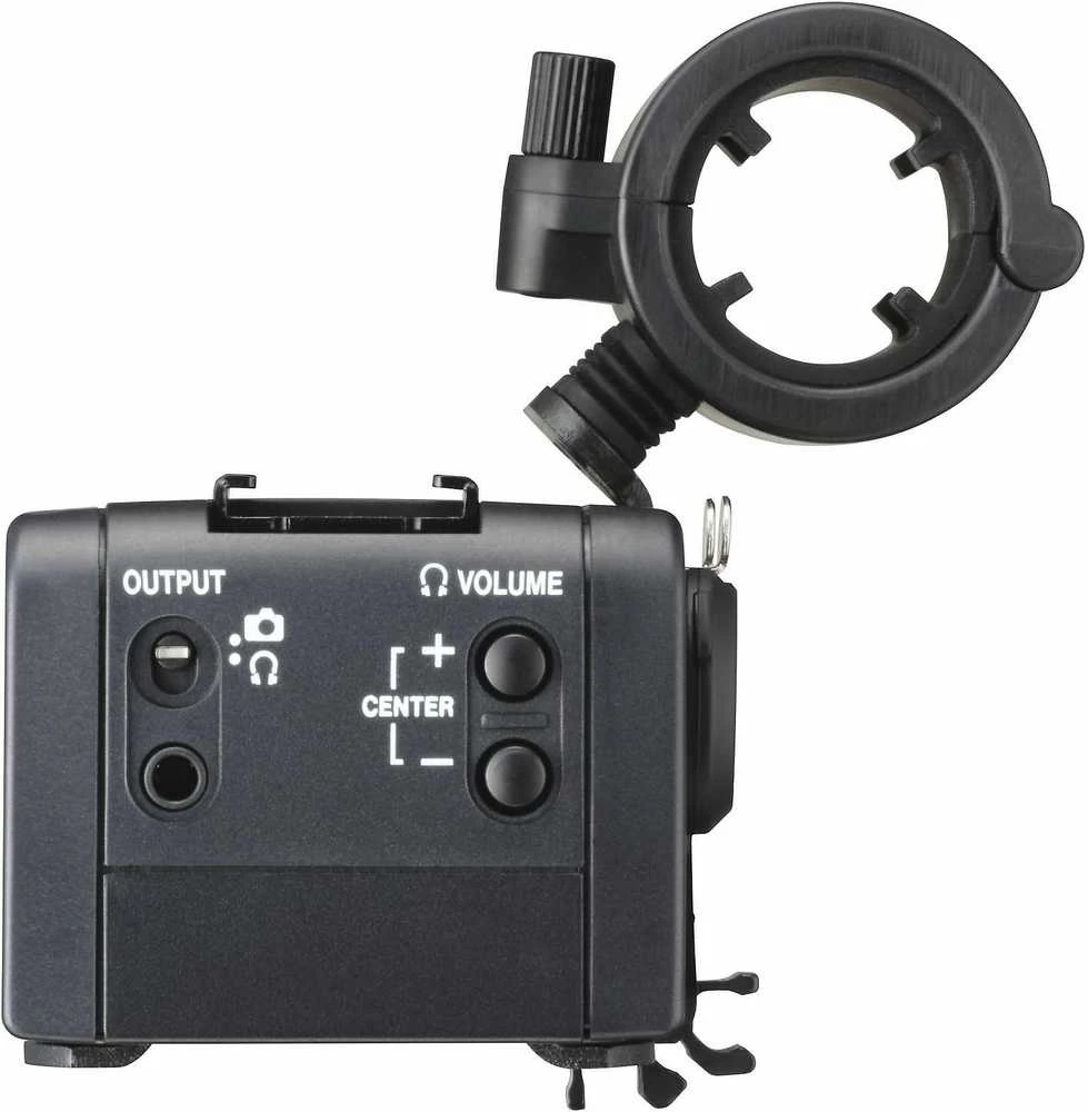 „Tascam CA-XLR2d-C -XLR-mikrofonisovitinas“, „Canon“ rinkinys