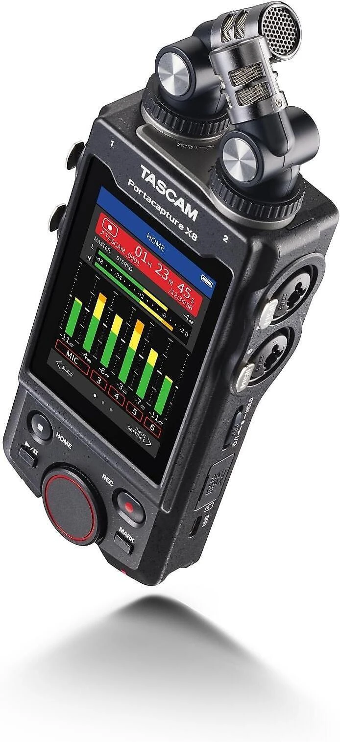 Tascam Portacapture X8 Nešiojamasis garso įrašymo įrenginys