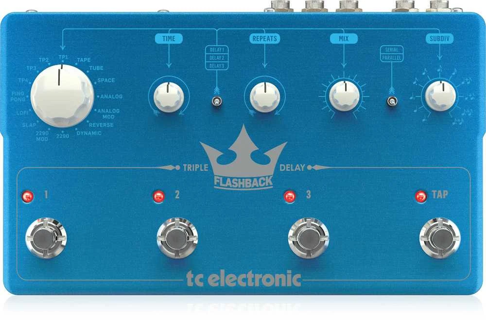 TC Electronic Flashback Triple Delay – gitaros efektų procesorius