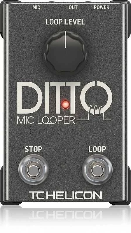 TLN TC Helicon Ditto Mic Looper mikrofono kilperis