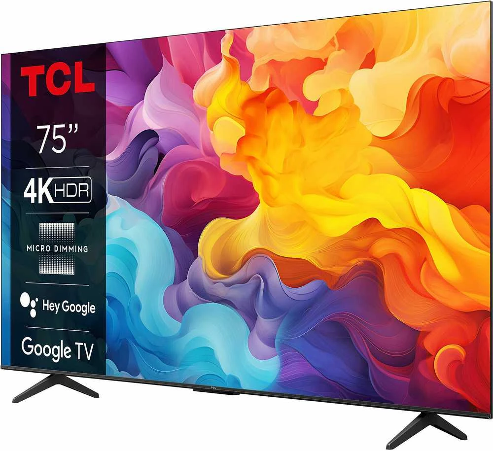 Televizorius TCL P655 75P655 4K LED Google TV