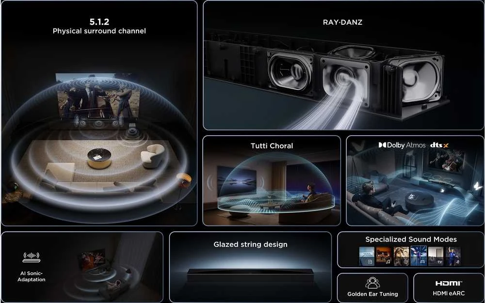 Namų kino sistema TCL Q75HE