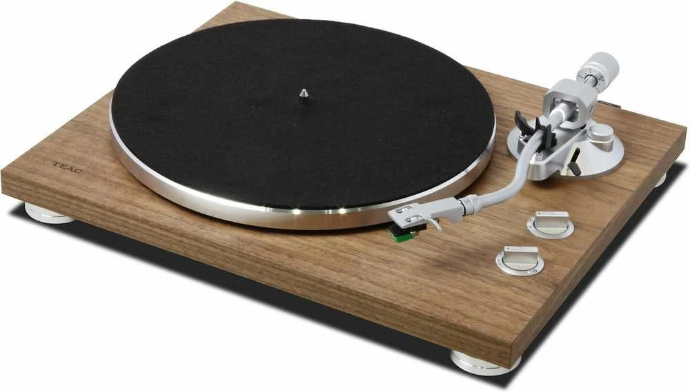 Teac TN-400BT patefonas, Riešutmedžio medienos korpusas
