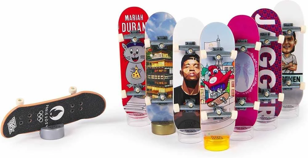 Tech Deck – Olimpinė 96 mm pirštų lenta – 8 paketas (6070368)