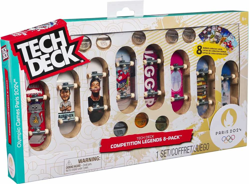 Tech Deck – Olimpinė 96 mm pirštų lenta – 8 paketas (6070368)