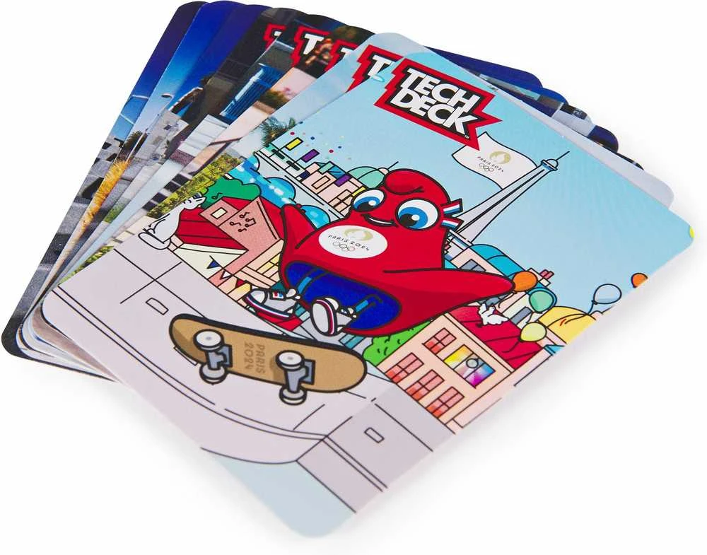 Tech Deck – Olimpinė 96 mm pirštų lenta – 8 paketas (6070368)