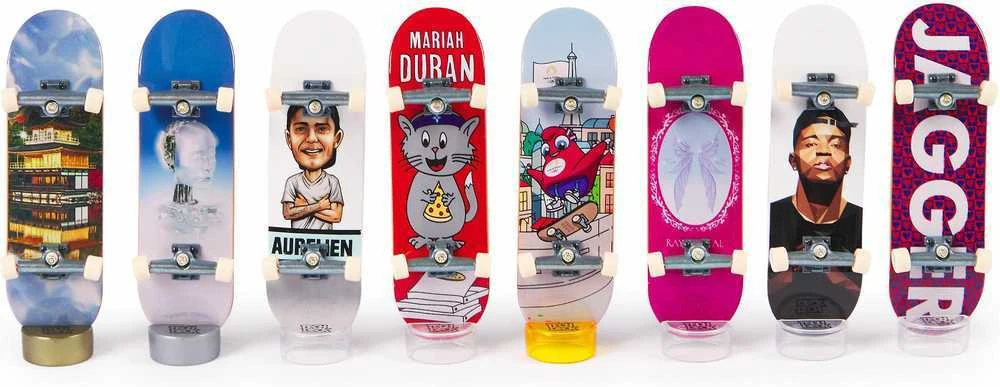 Tech Deck – Olimpinė 96 mm pirštų lenta – 8 paketas (6070368)
