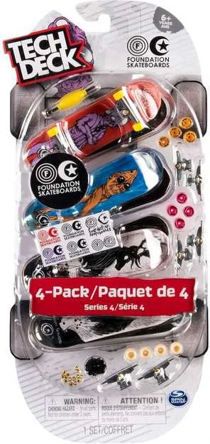 Tech Deck -sormiskeitti, 4 kpl