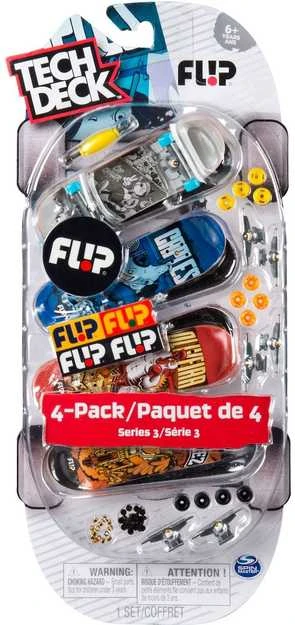 Tech Deck -sormiskeitti, 4 kpl