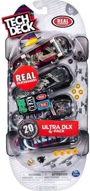 Tech Deck -sormiskeitti, 4 kpl