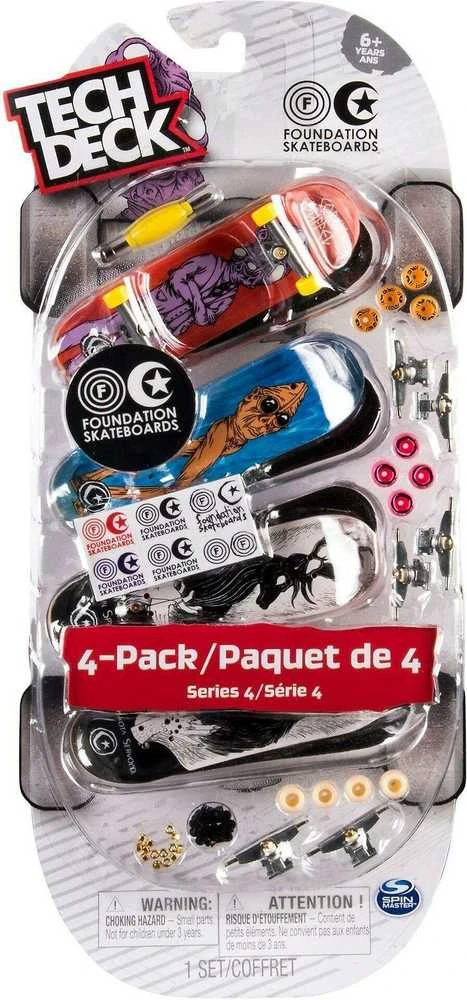 Tech Deck -sormiskeitti, 4 kpl