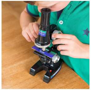 Techwood SCIENCE MOKSLAS – mikroskopo rinkinys su šviesa (TY5519)
