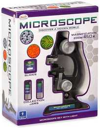 Techwood SCIENCE MOKSLAS – mikroskopo rinkinys su šviesa (TY5519)