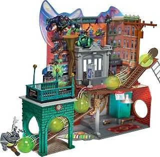 Mutant TMNT žaidimų komplektas Sewer Lair, 83478