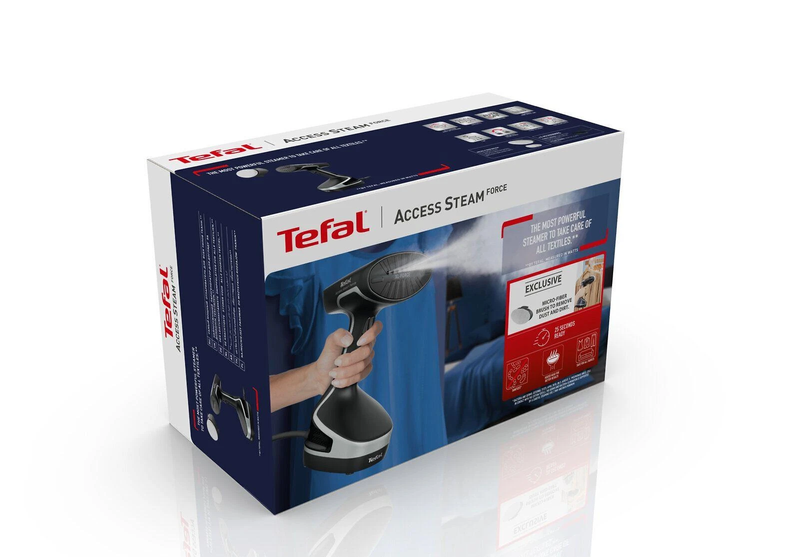 Drabužių garintuvas TEFAL DT8270, rankinis