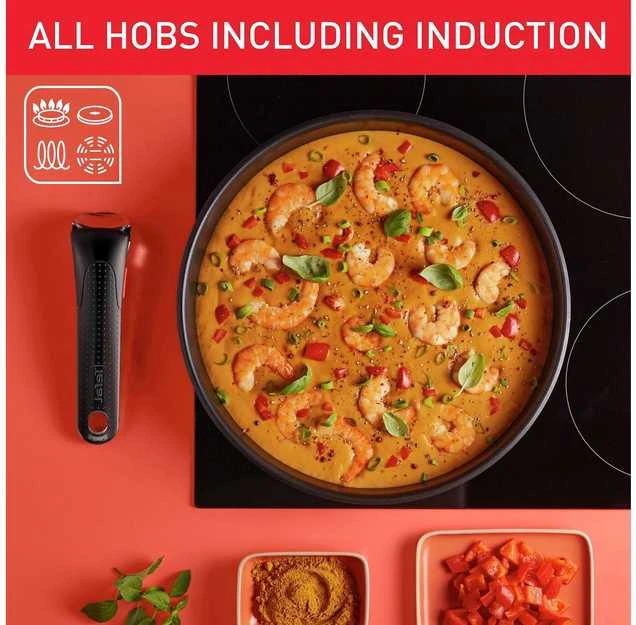 Nelimpanti keptuvė Tefal Wok Ingenio Emotion, 26 cm