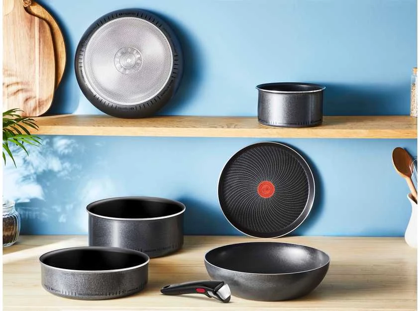 Puodų ir keptuvių rinkinys Tefal Ingenio So'Light L7239523, 5 dalių