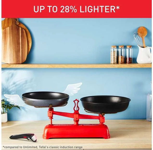Puodų ir keptuvių rinkinys Tefal Ingenio So'Light L7239103, 3 dalių