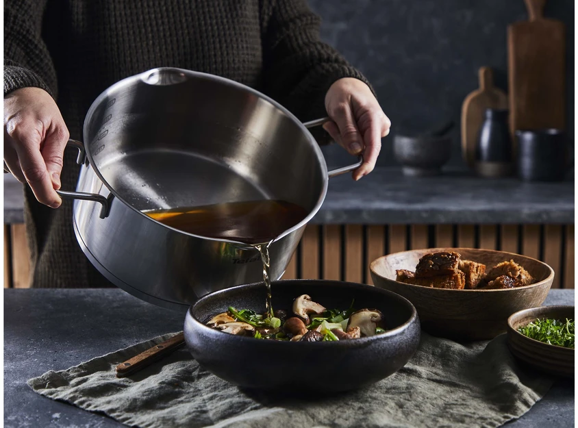 Tefal Nordica kattila 24 cm / 4,8 L, ruostumaton teräs