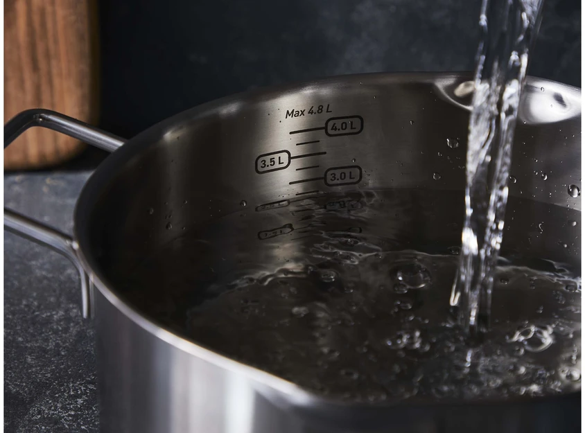 Tefal Nordica kattila 24 cm / 4,8 L, ruostumaton teräs