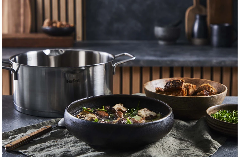 Tefal Nordica kattila 24 cm / 4,8 L, ruostumaton teräs