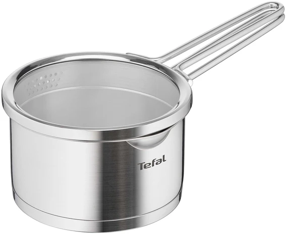 TEFAL Nordica H8522235 - Round - Nerūdijantis plienas - Nerūdijantis plienas - Ceramic - Gas - Halogen - Induction - Sealed plate - 250 °C - Glass