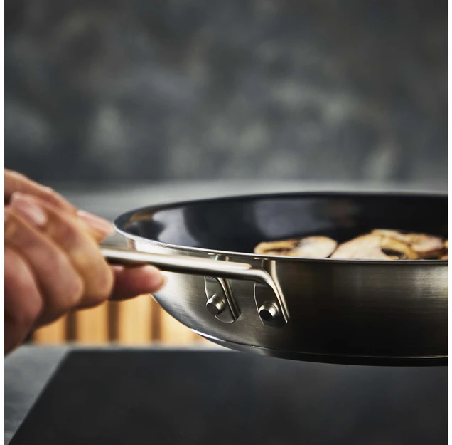 Tefal Nordica paistinpannu 20 cm, keraaminen/ruostumaton teräs