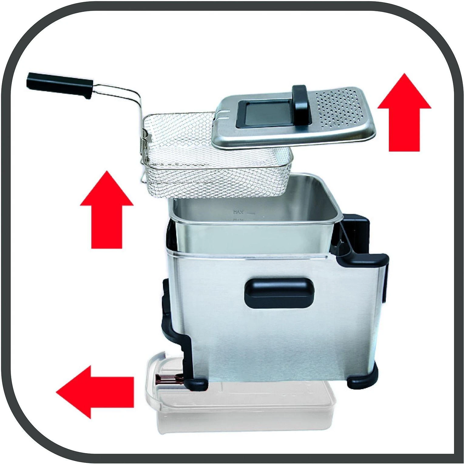 Gruzdintuvė Tefal Oleoclean Compact Fritteuse