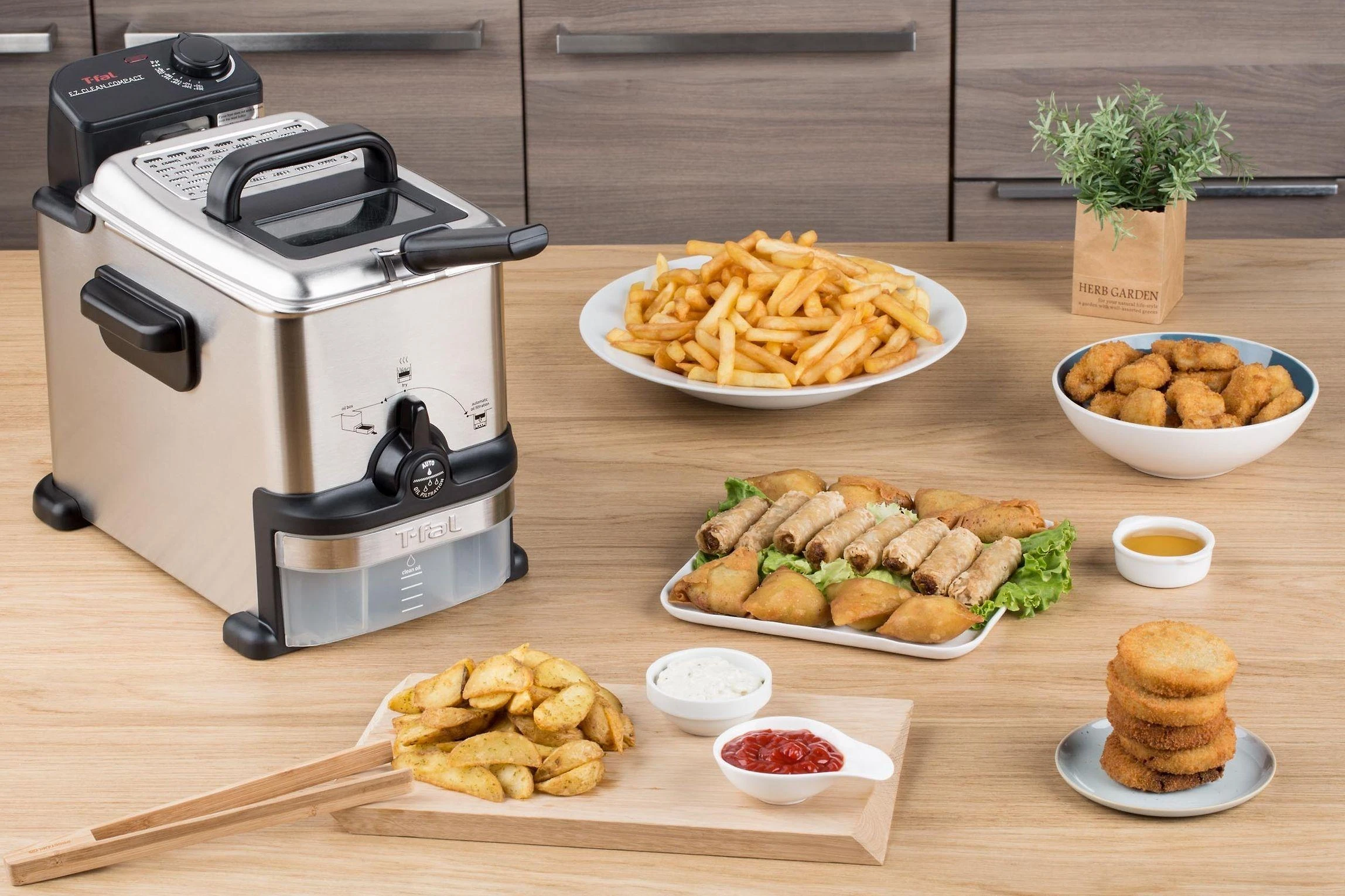 Gruzdintuvė Tefal Oleoclean Compact Fritteuse