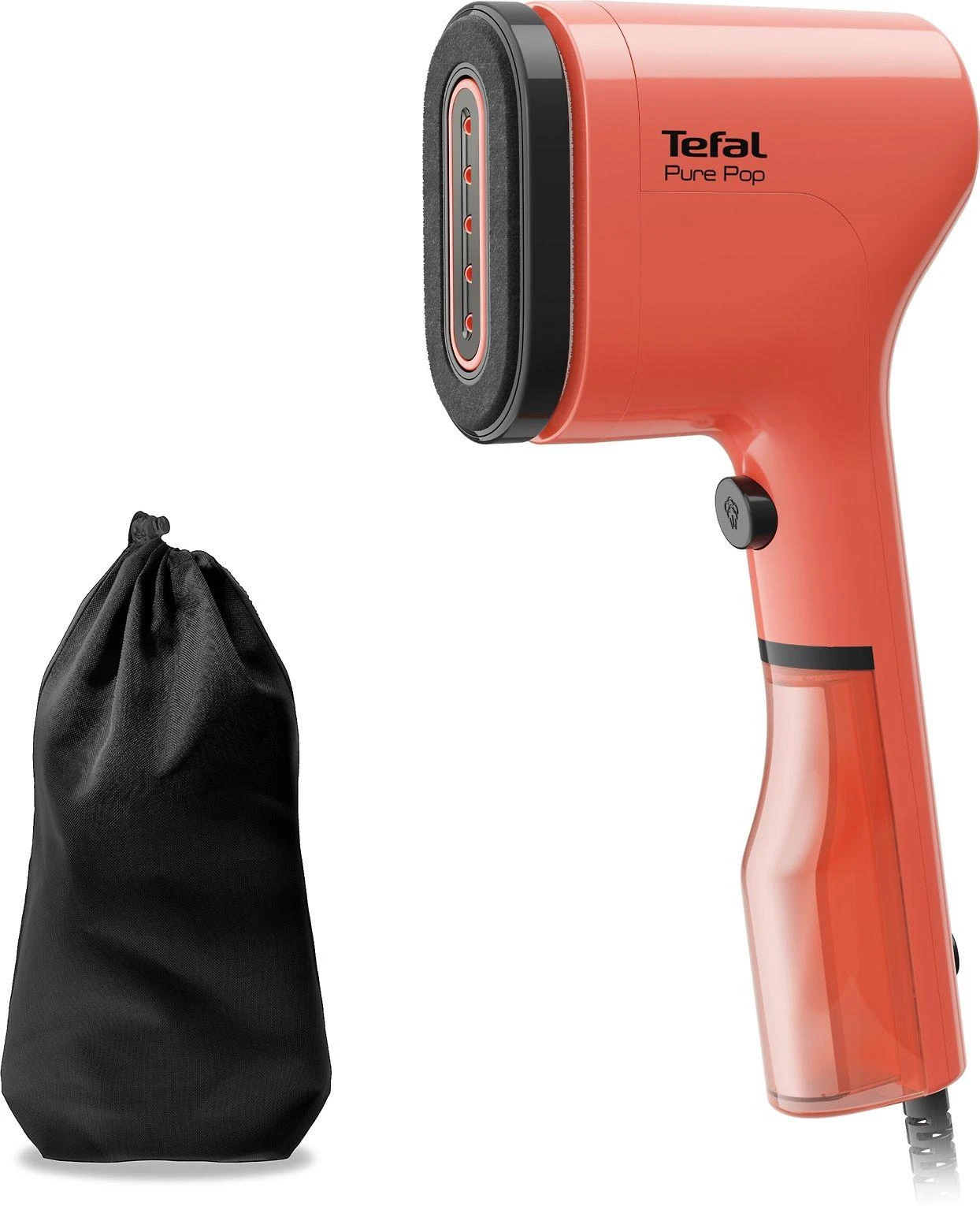 TEFAL drabužių garintuvas | DT2022E1 Pure POP | Rankinis | 1300 W | 0,07 l | 20 g/min | Raudona