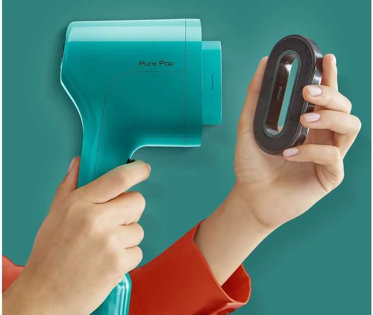 TEFAL Garment Steamer Pure Pop | DT2026E1 | Rankinis | 1300 W | 0,07 L | 20 g/min | Žalias