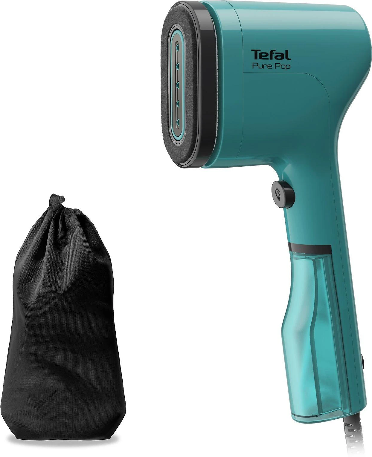 TEFAL Garment Steamer Pure Pop | DT2026E1 | Rankinis | 1300 W | 0,07 L | 20 g/min | Žalias
