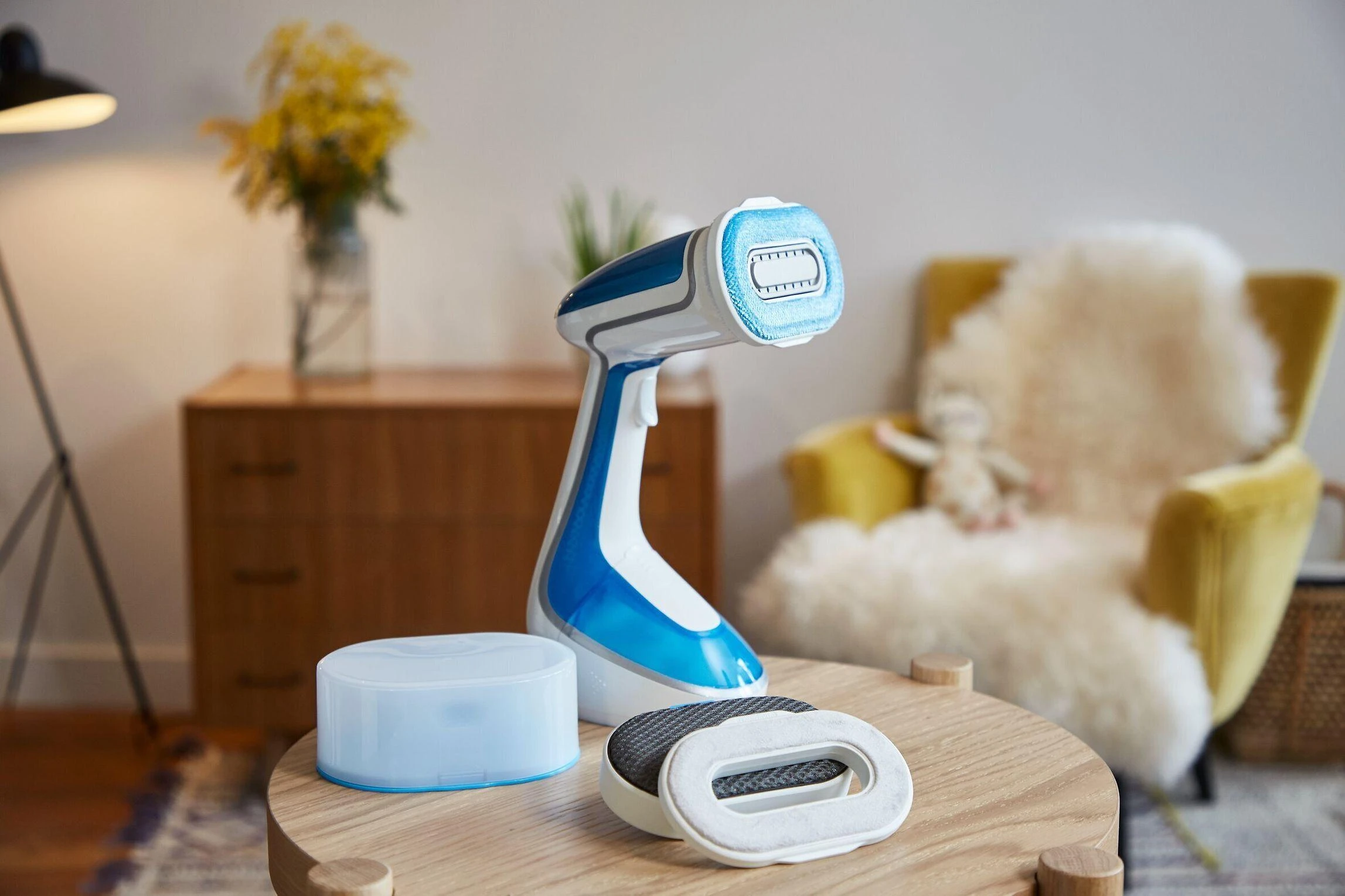 TEFAL | Garment Steamer | DT9530E1 | Handheld | 1700 W | 0.2 L | 30 g/min | Mėlyna/Baltas