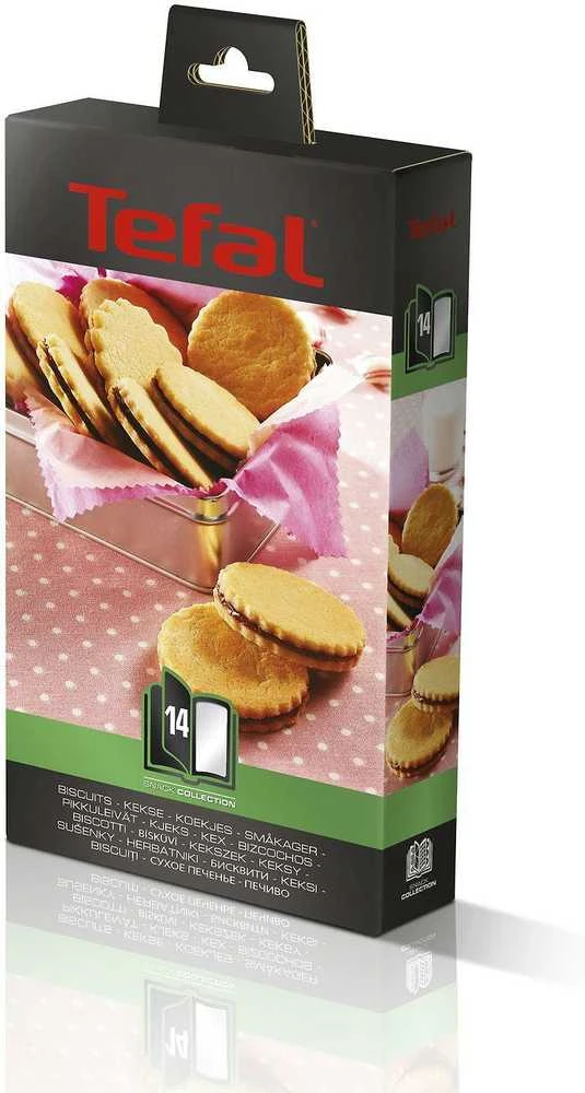 Tefal Snack Collection kepimo skardos: 14 sausainių