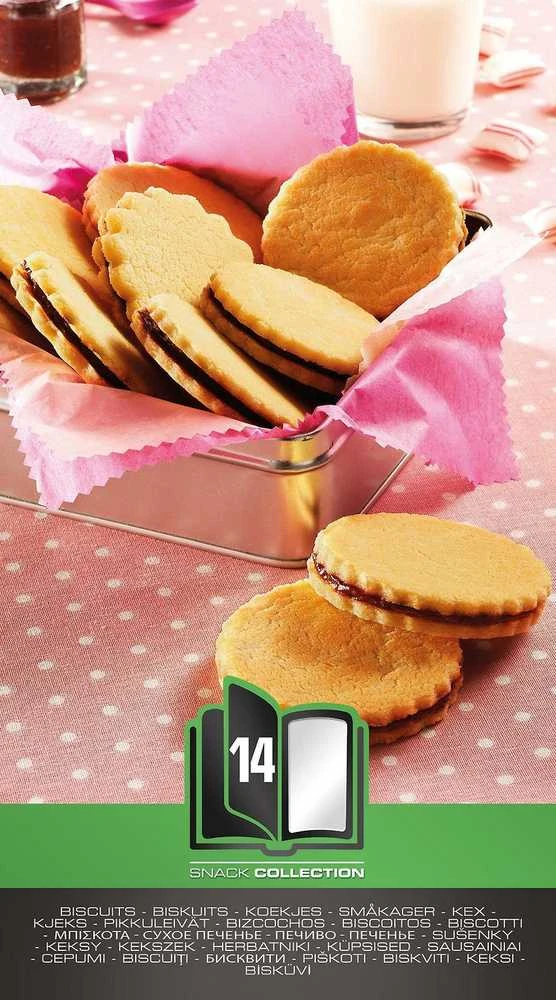 Tefal Snack Collection kepimo skardos: 14 sausainių