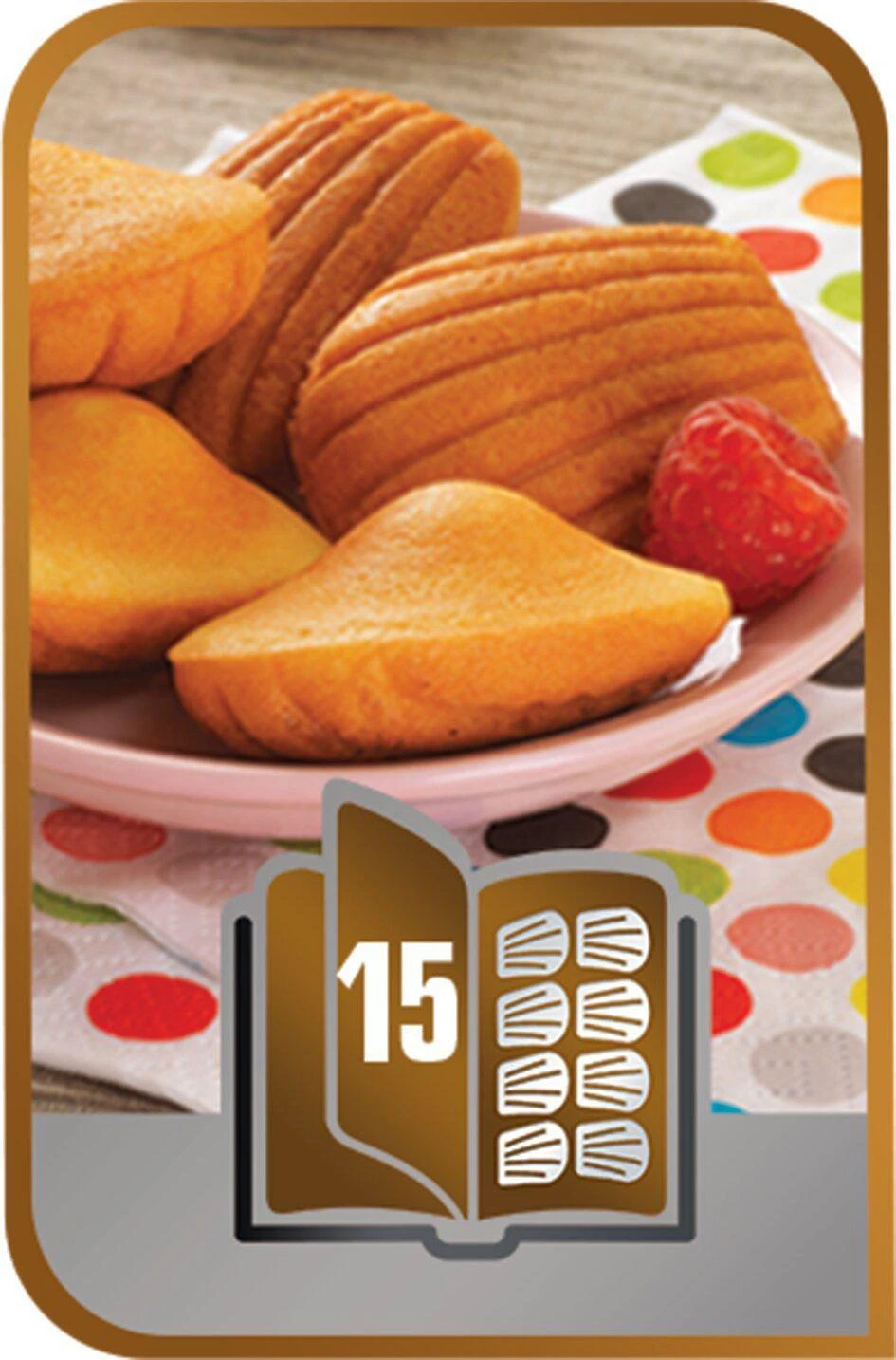 Vaflinė TEFAL Madeleine plates for cookies XA801512 Juodas | TEFAL | Madeleine plates | XA801512 | Juodas
