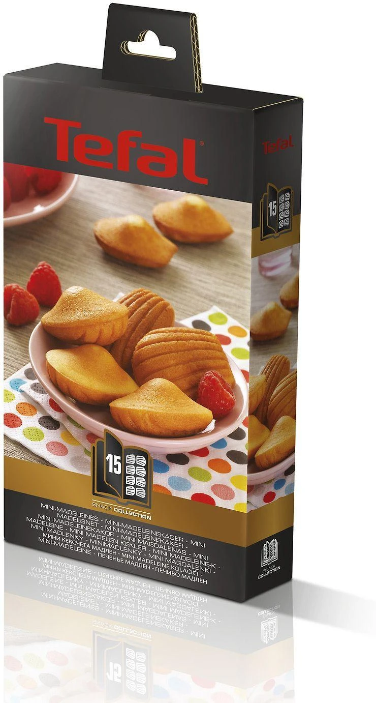 Vaflinė TEFAL Madeleine plates for cookies XA801512 Juodas | TEFAL | Madeleine plates | XA801512 | Juodas