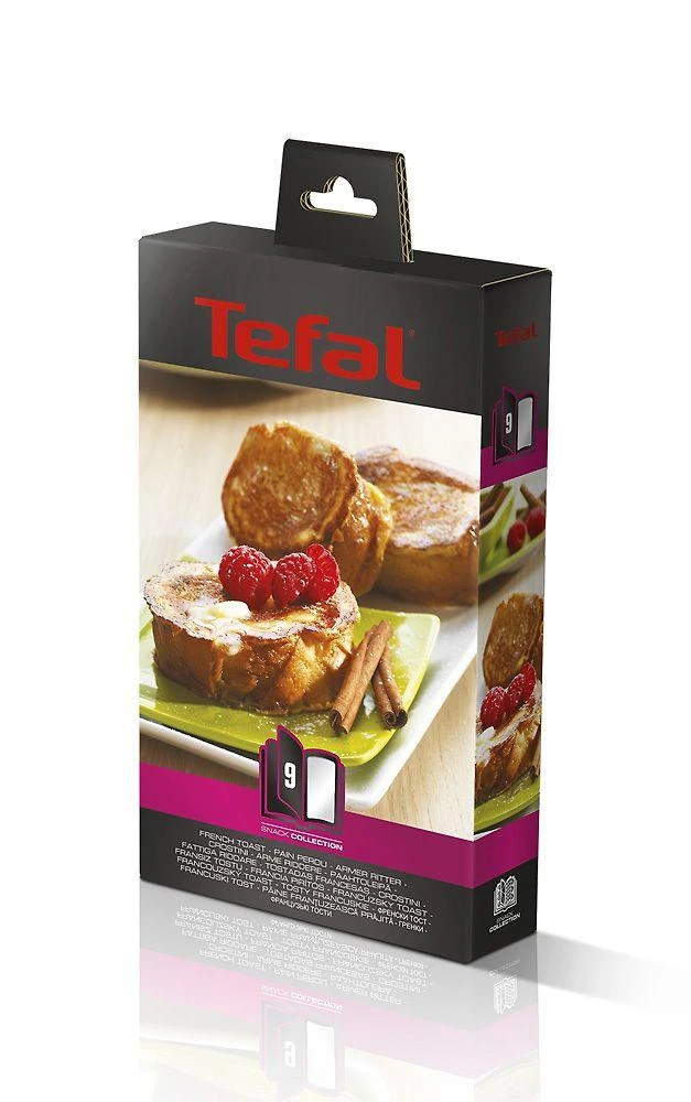 TEFAL XA800912 prancūziško skrebučio lėkštės | TEFAL | XA800912 | Juoda