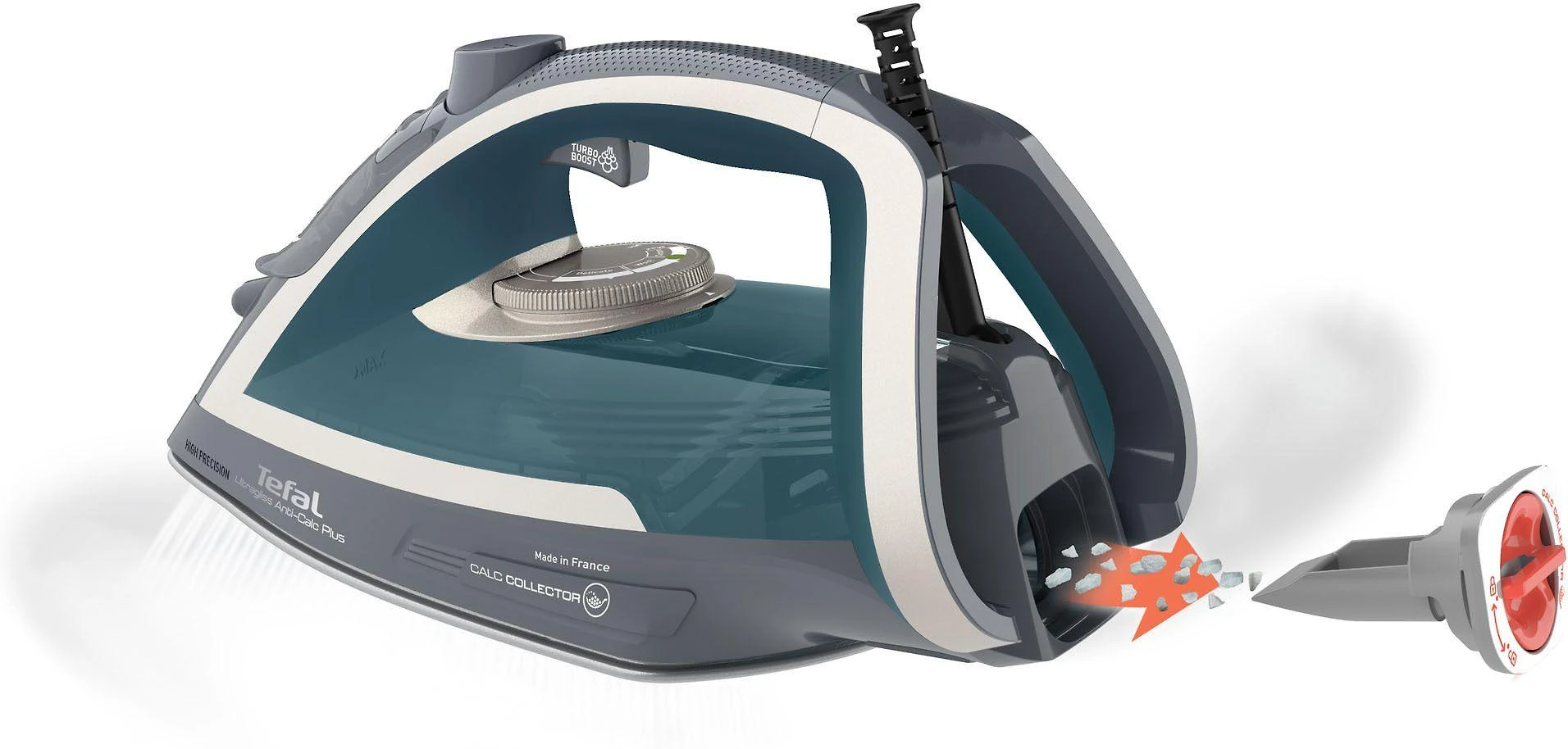 TEFAL | Garų lygintuvas | Ultragliss Plus FV6842 | Garų lygintuvas | 2800 W | Continuous steam 50 g/min | Steam boost performance 260 g/min