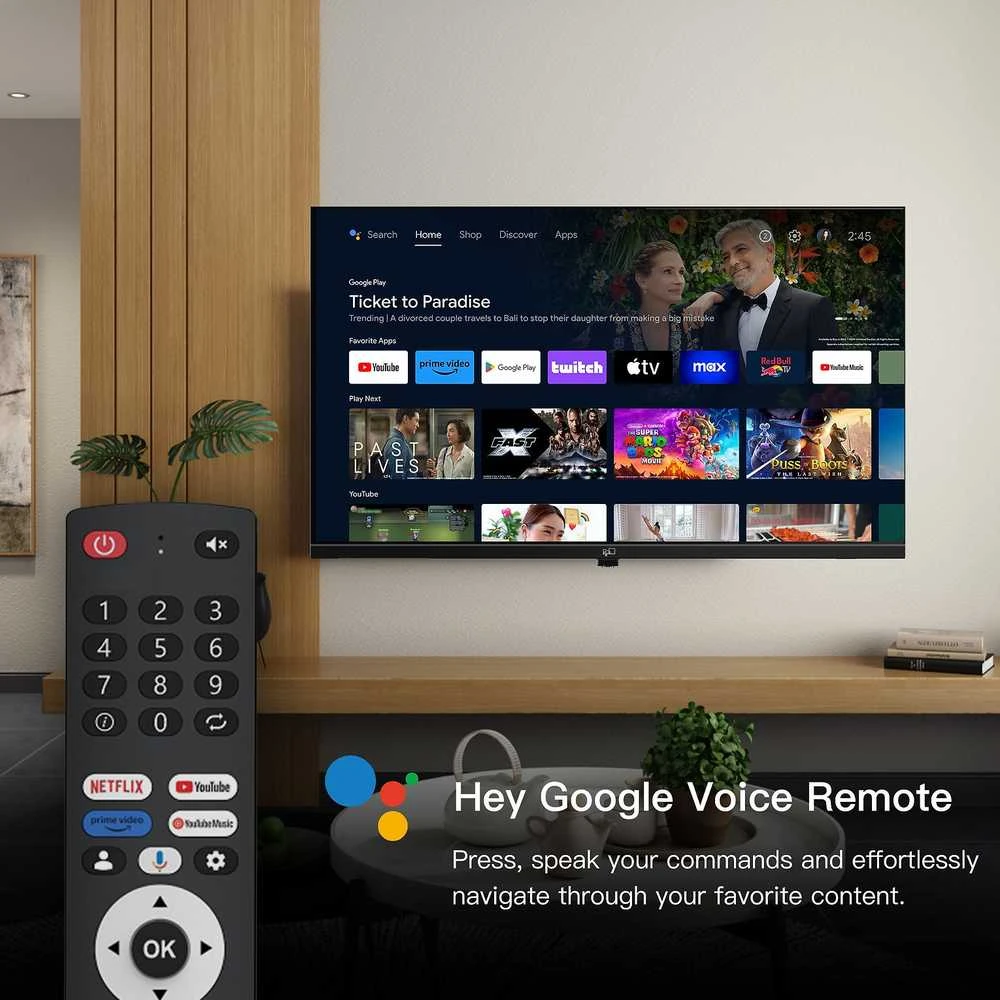 Televizorius FPD 40 G700 – Full HD LED Google TV
