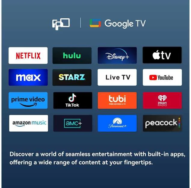 FPD 58 D900 – 4K LED „Google“ televizorius