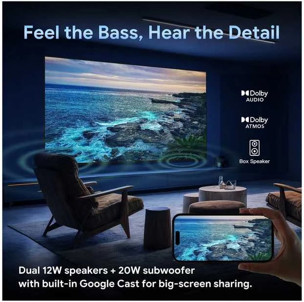 FPD 65 ML970 – 4K QD mini LED „Google“ televizorius