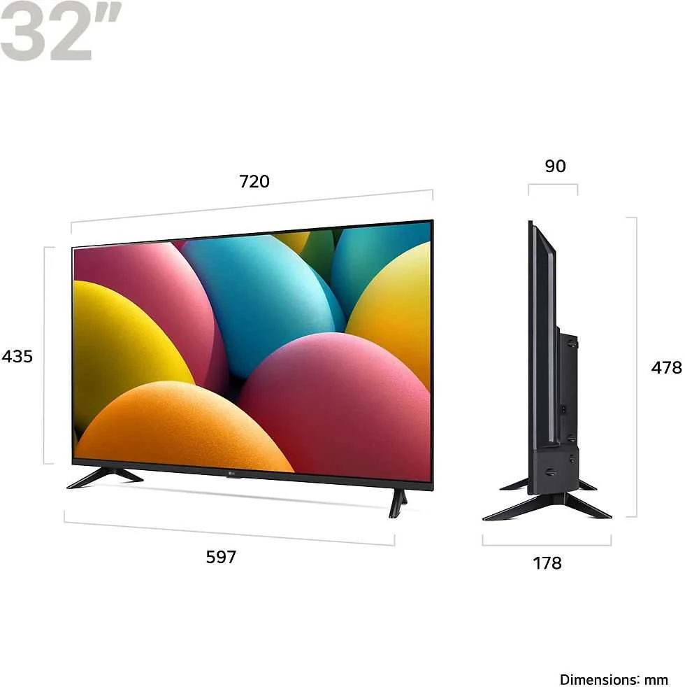 Televizorius LG 32LR60006LA, 32"