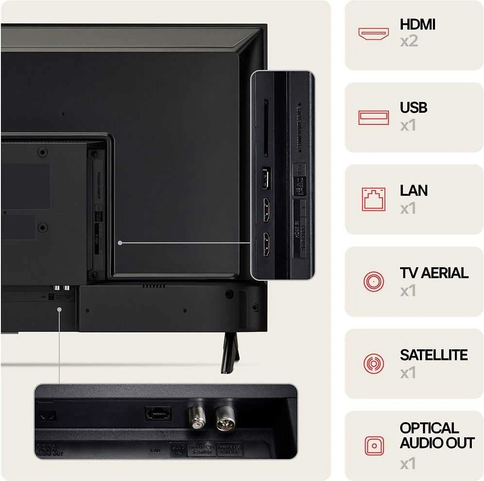 Televizorius LG 32LR60006LA, 32"
