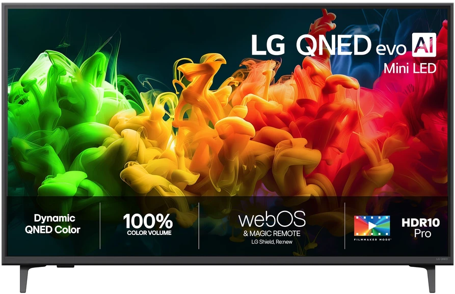 Televizorius LG 43QNED8EB3B 2026m. modelis (20 EUR nuolaidos kodas)