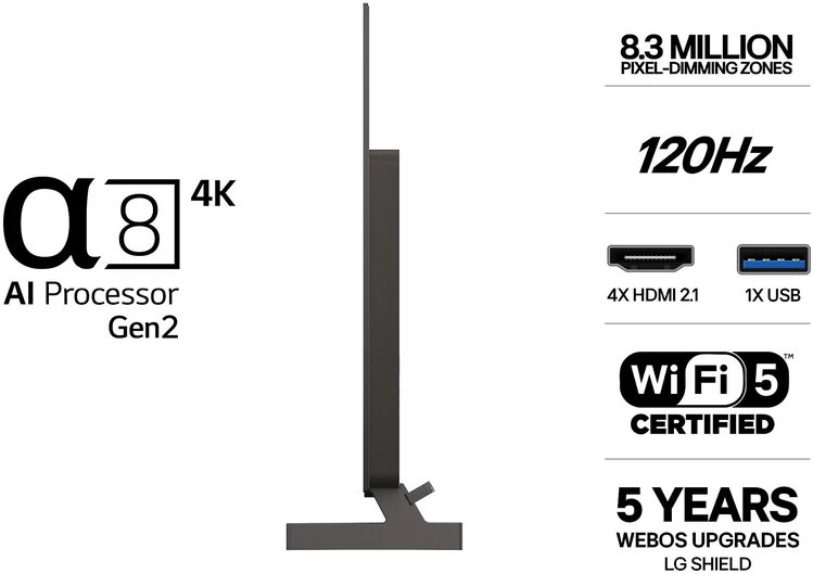 Televizorius LG 48'' OLED B6E – 4K TV