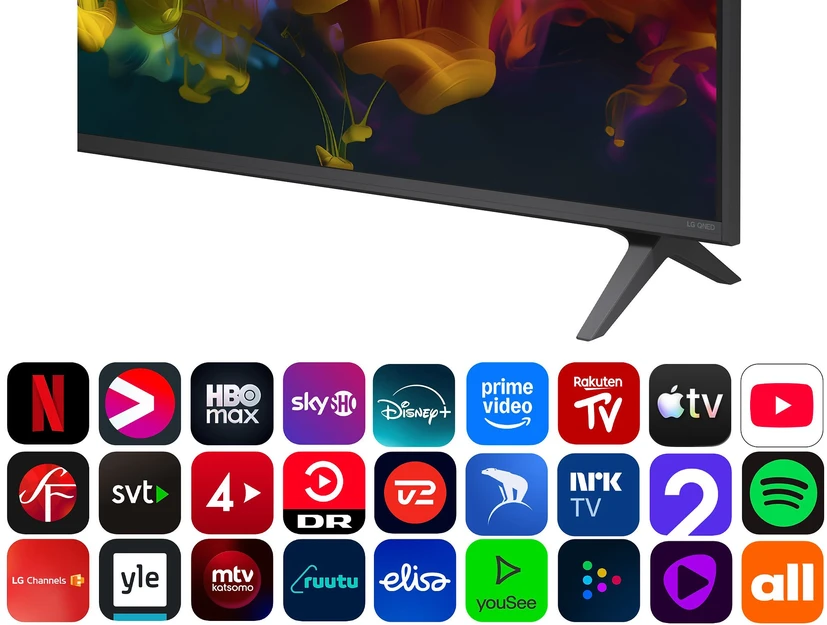 Televizorius LG 50QNED8EB3B 2026m. modelis